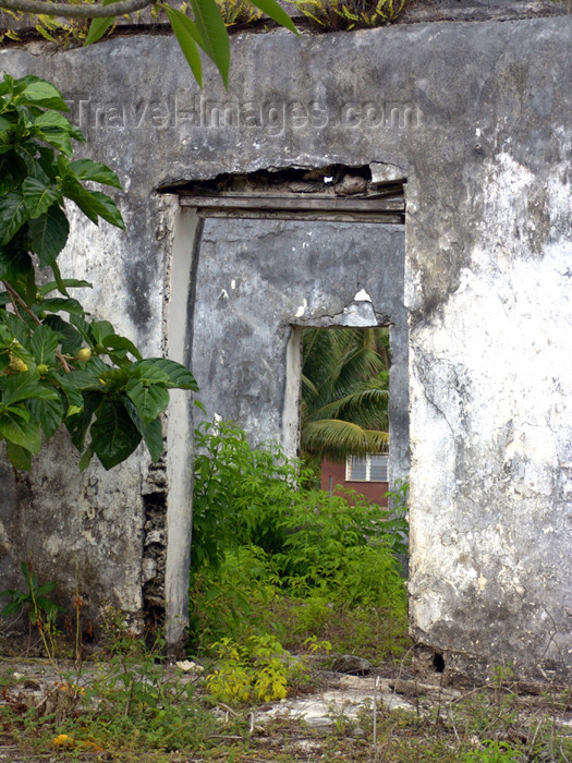 cook1: Cook Islands - Aitutaki island: abandoned house - photo by B.Goode - (c) Travel-Images.com - Stock Photography agency - Image Bank