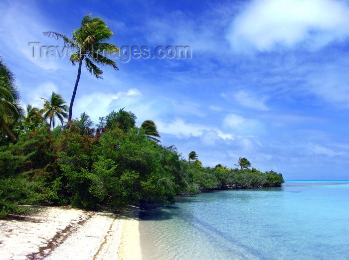 cook47: Cook Islands - Aitutaki island: beach - photo by B.Goode - (c) Travel-Images.com - Stock Photography agency - Image Bank