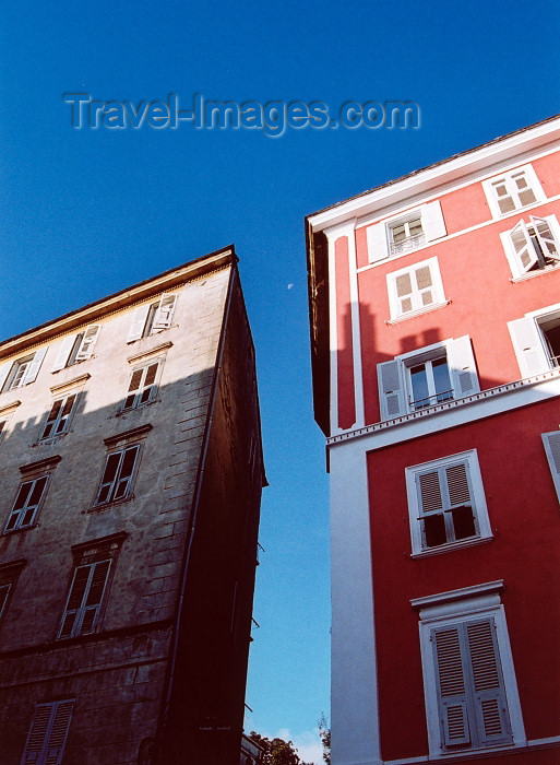 corsica206: Corsica - Bastia: façades II - photo by M.Torres - (c) Travel-Images.com - Stock Photography agency - Image Bank