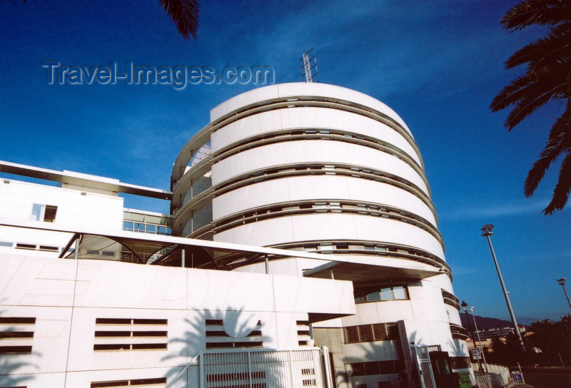 corsica210: Corsica - Bastia: Corsica Ferries / Sardinia Ferries - police HQ - architecture - building - photo by M.Torres - (c) Travel-Images.com - Stock Photography agency - Image Bank