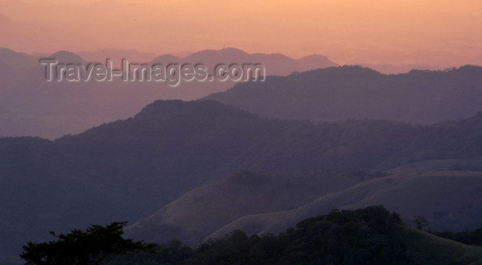 costa-rica66: Monteverde, Puntarenas, Costa Rica: sunset, layered mountains - photo by B.Cain - (c) Travel-Images.com - Stock Photography agency - Image Bank