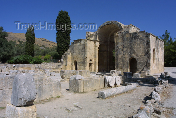 crete91: Crete, Greece - Gortys / Gortis (Heraklion prefecture): basilica of Agios Titos (photo by A.Stepanenko) - (c) Travel-Images.com - Stock Photography agency - Image Bank