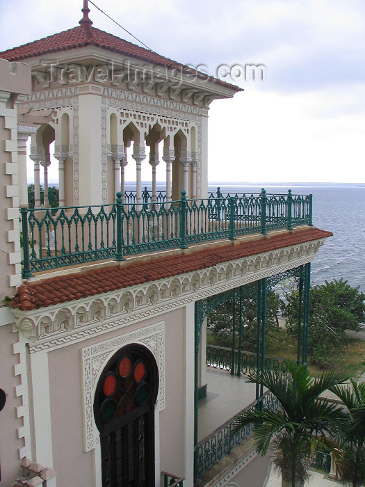 cuba119: Cuba - Cienfuegos: Palacio de Valle - sea view - neo-gothic style - Urban Historic Centre of Cienfuegos - World Heritage site - photo by L.Gewalli - (c) Travel-Images.com - Stock Photography agency - Image Bank