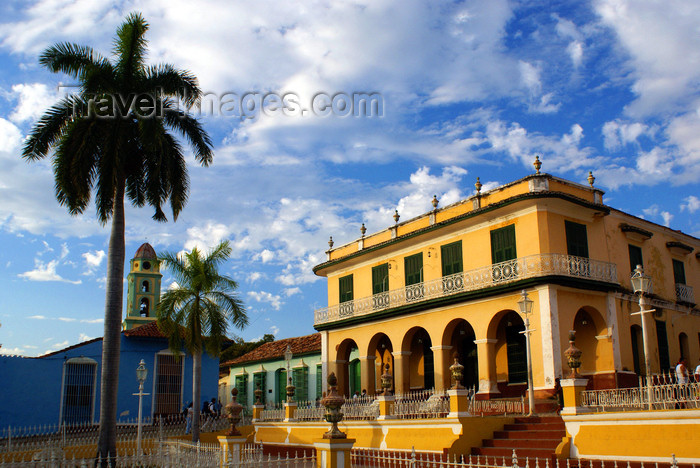 cuba125: Trinidad, Sancti Spíritus, Cuba: Brunet Palace, now the Romantic Museum - Museo Romántico - Plaza Mayor - photo by A.Ferrari - (c) Travel-Images.com - Stock Photography agency - Image Bank