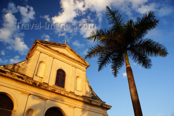 cuba23: Trinidad. Cuba: Church of the Holy Trinity - Iglesia Parroquial de la Santisima Trinidad - Plaza Mayor - Unesco world heritage site - photo by A.Ferrari - (c) Travel-Images.com - Stock Photography agency - Image Bank