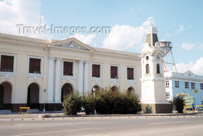 cuba30: Cuba - Santiago: clock tower (photo by M.Torres) - (c) Travel-Images.com - Stock Photography agency - Image Bank