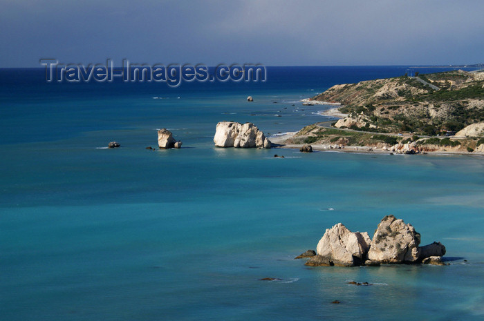 cyprus112: Petra Tou Romiou - Paphos district, Cyprus: view from above - photo by A.Ferrari - (c) Travel-Images.com - Stock Photography agency - Image Bank