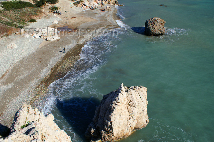 cyprus124: Petra Tou Romiou - Paphos district, Cyprus: view from the cliff - photo by A.Ferrari - (c) Travel-Images.com - Stock Photography agency - Image Bank