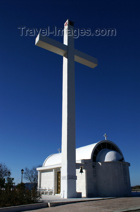 cyprus131: Pedhoulas - Troodos mountains, Nicosia district, Cyprus: modern church - photo by A.Ferrari - (c) Travel-Images.com - Stock Photography agency - Image Bank