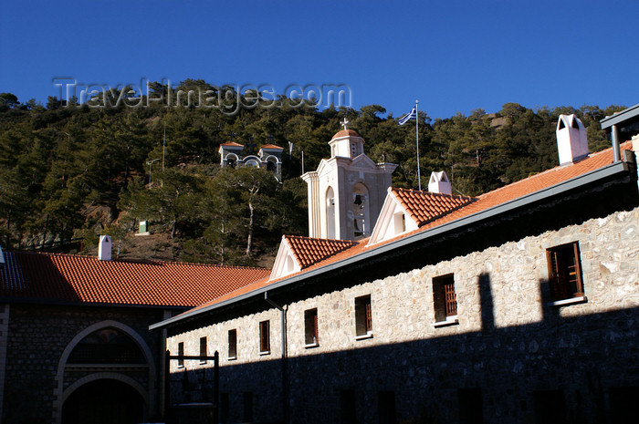 cyprus140: Kykkos Monastery - Troodos mountains, Nicosia district, Cyprus: courtyard  - photo by A.Ferrari - (c) Travel-Images.com - Stock Photography agency - Image Bank