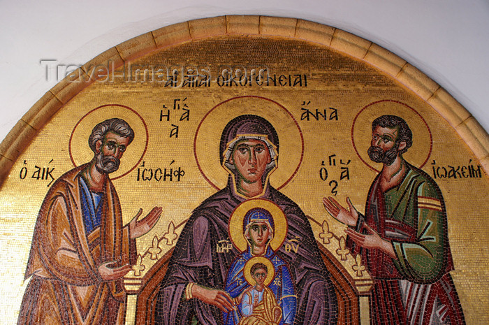 cyprus146: Kykkos Monastery - Troodos mountains, Nicosia district, Cyprus: Joseph, Mary and Jesus - photo by A.Ferrari - (c) Travel-Images.com - Stock Photography agency - Image Bank