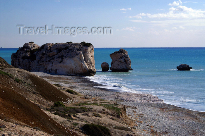 cyprus23: Petra Tou Romiou - Paphos district, Cyprus: tranquil beach - photo by A.Ferrari - (c) Travel-Images.com - Stock Photography agency - Image Bank