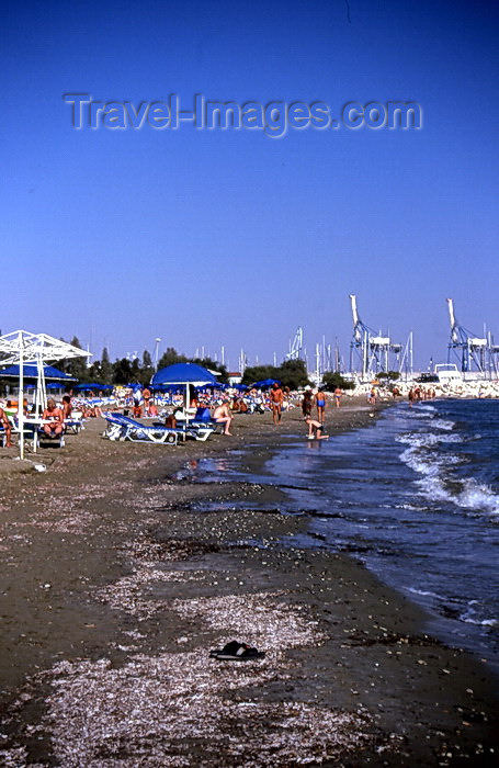 cyprus32: Cyprus  - Aiya Napa - Famagusta district - beach - photo by Tony Brown - (c) Travel-Images.com - Stock Photography agency - Image Bank