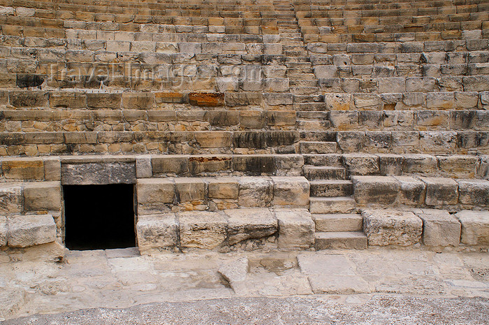 cyprus63: Kourion - Limassol district, Cyprus: theatre - cavea - seating area - photo by A.Ferrari - (c) Travel-Images.com - Stock Photography agency - Image Bank