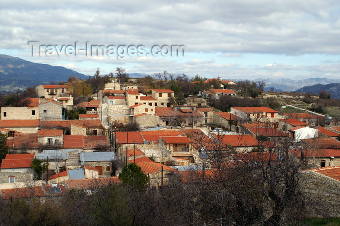 cyprus76: Lofou - Limassol district, Cyprus: view over the village - photo by A.Ferrari - (c) Travel-Images.com - Stock Photography agency - Image Bank