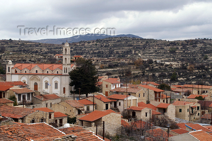 cyprus77: Lofou - Limassol district, Cyprus: village and church - photo by A.Ferrari - (c) Travel-Images.com - Stock Photography agency - Image Bank