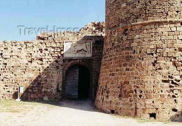 cyprusn11: North Cyprus - Famagusta: Othello tower - Venitian fortress (photo by Galen Frysinger) - (c) Travel-Images.com - Stock Photography agency - Image Bank