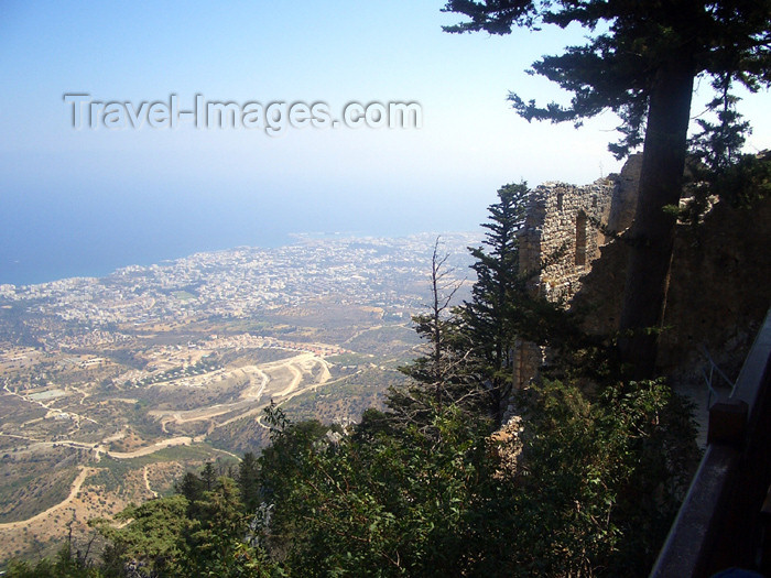 cyprusn36: Cyprus - Kyrenia / Girne: seen from St Hilarion castle II (photo by Rashad Khalilov) - (c) Travel-Images.com - Stock Photography agency - Image Bank