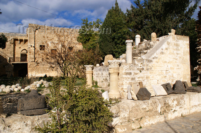 cyprusn44: Kyrenia, North Cyprus: classic period ruins in the courtyard of the castle - photo by A.Ferrari - (c) Travel-Images.com - Stock Photography agency - Image Bank