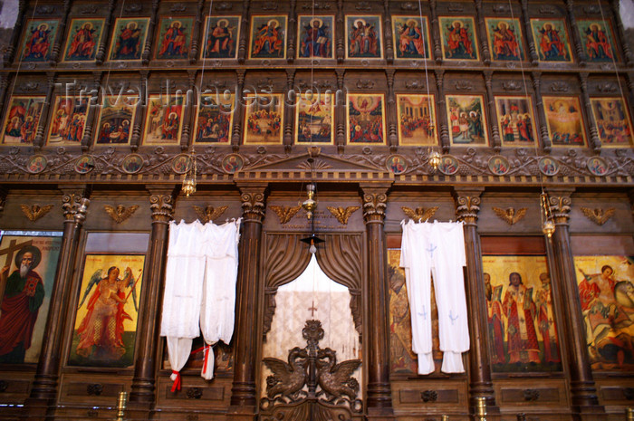 cyprusn65: Bellapais, Kyrenia district, North Cyprus: Bellapais abbey - iconostasis - photo by A.Ferrari - (c) Travel-Images.com - Stock Photography agency - Image Bank