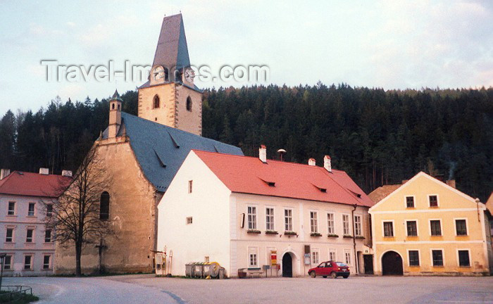 czech37: Czech Republic - Rozmberk nad Vltavou / Rosenberg am Moldau (Southern Bohemia - Jihoceský - Budejovický kraj)  (photo by M.Torres) - (c) Travel-Images.com - Stock Photography agency - Image Bank