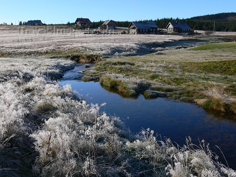 czech487: Czech Republic - Jizera Mountains / Jizerske hory: Jizera river flowing through Great Jizera Plain - Western Sudetes - Liberec Region - photo by J.Kaman - (c) Travel-Images.com - Stock Photography agency - Image Bank