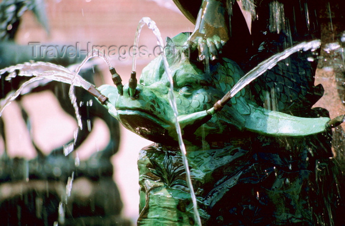 denmark28: Hillerød, North Zealand, Denmark: Fredeiksborg castle - fountain detail - photo by K.Gapys - (c) Travel-Images.com - Stock Photography agency - Image Bank