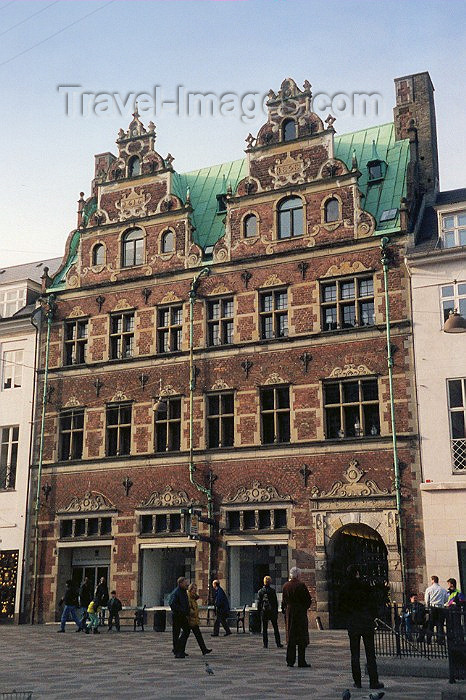 denmark5: Copenhagen, Denmark: brick façade - gables - photo by M.Torres - (c) Travel-Images.com - Stock Photography agency - Image Bank