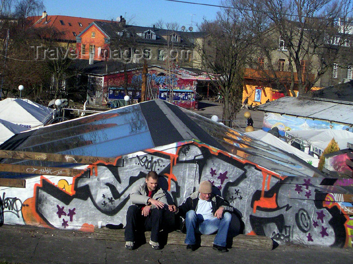 denmark53: Denmark - Copenhagen / København / CPH: living in Christiania / Christiana - photo by G.Friedman - (c) Travel-Images.com - Stock Photography agency - Image Bank