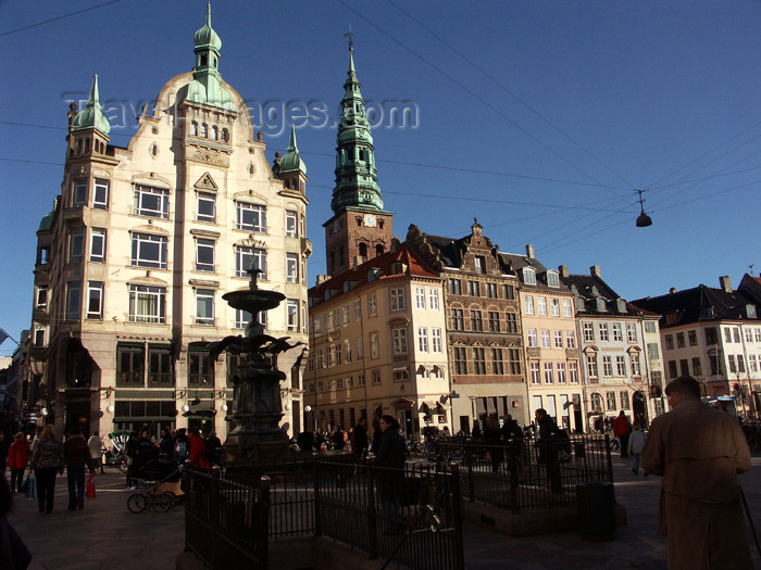 denmark68: Denmark - Copenhagen / København / CPH: Amagertorv façades - photo by G.Friedman - (c) Travel-Images.com - Stock Photography agency - Image Bank