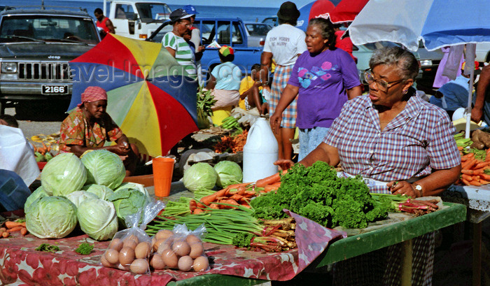 dominica7: Dominica - Roseau / DCG / DOM:  market scene - photo by G.Frysinger - (c) Travel-Images.com - Stock Photography agency - Image Bank