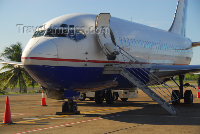 dominican202: Punta Cana, Dominican Republic: Pace Airlines Boeing 737-2K5-Adv N249TR - retractable airstair - Punta Cana International Airport - PUJ / MDPC - photo by M.Torres - (c) Travel-Images.com - Stock Photography agency - Image Bank