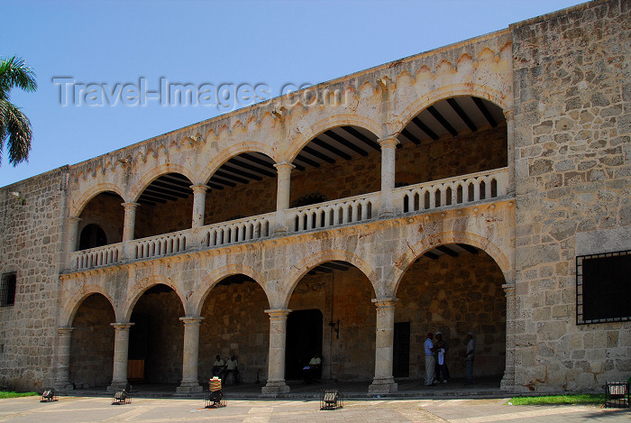 dominican21: Santo Domingo, Dominican Republic: Alcazar de Colon - residence of Don Diego Colon, son of Christopher Columbus - Spanish viceroy of the colony - palacio del Virrey Diego Colon - Ciudad Colonial - Unesco World Heritage - photo by M.Torres - (c) Travel-Images.com - Stock Photography agency - Image Bank