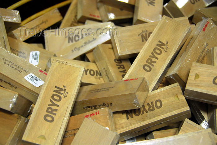 dominican234: La Romana, Dominican Republic: pile of cigar boxes - Oryon - photo by M.Torres - (c) Travel-Images.com - Stock Photography agency - Image Bank