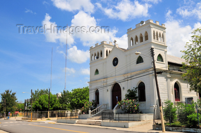 dominican255: Monte Cristi, Dominican Republic: San Fernando de Montecristi Catholic church - Plaza Duarte - photo by M.Torres - (c) Travel-Images.com - Stock Photography agency - Image Bank