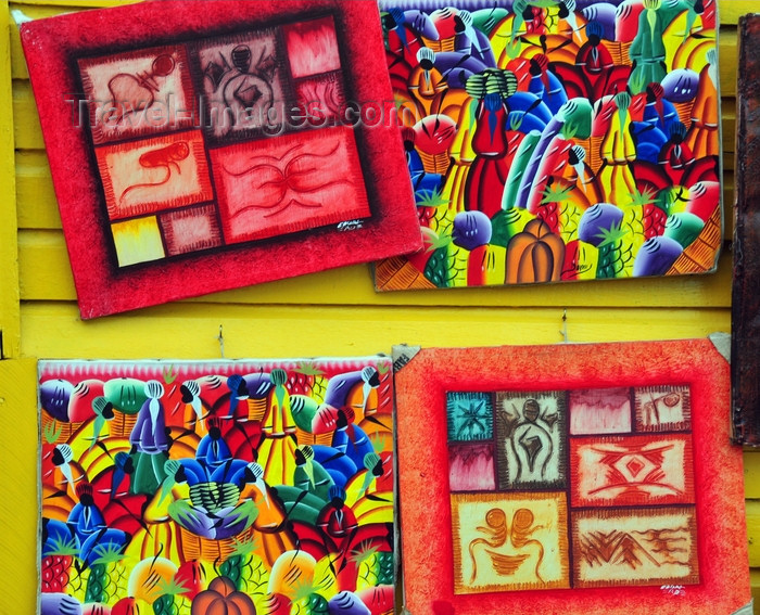 dominican281: Puerto Plata, Dominican republic: paintings by Dominican artists - Caribbean motives - photo by M.Torres - (c) Travel-Images.com - Stock Photography agency - Image Bank