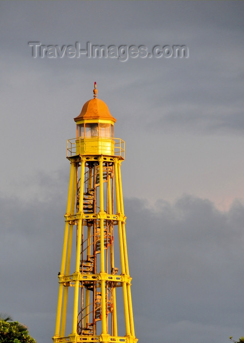 dominican315: Puerto Plata, Dominican republic: the lighthouse - Amber Coast - faro - La Costa de Ambar - photo by M.Torres - (c) Travel-Images.com - Stock Photography agency - Image Bank