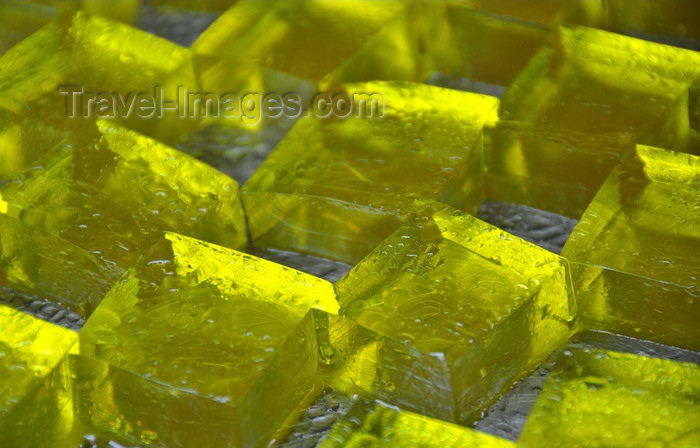 dominican331: Río San Juan, María Trinidad Sánchez province, Dominican republic: gelatin dessert - jelly squares - photo by M.Torres - (c) Travel-Images.com - Stock Photography agency - Image Bank