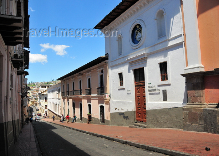 ecuador138: Quito, Ecuador: Calle Eugenio Espejo - Museum of the Monastery of Saint Catherine of Siena - Monasterio de Santa Catalina de Siena - photo by M.Torres - (c) Travel-Images.com - Stock Photography agency - Image Bank