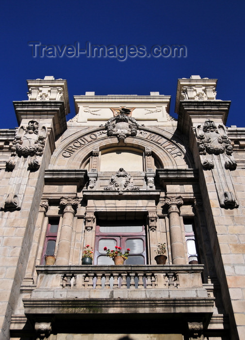 ecuador167: Quito, Ecuador: Circulo Militar - Military Club - Calle Venezuela, corner with Calle  Mejía - architect Francesco Durini - photo by M.Torres - (c) Travel-Images.com - Stock Photography agency - Image Bank