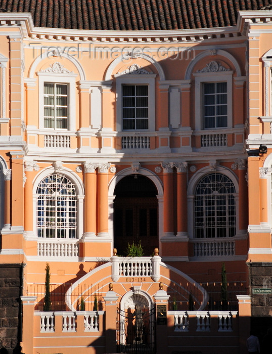 ecuador56: Quito, Ecuador: Boutique Hotel Mansión del Angel - Mannerism - photo by M.Torres - (c) Travel-Images.com - Stock Photography agency - Image Bank