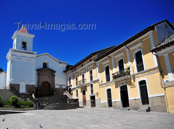 ecuador65: Quito, Ecuador: Iglesia de San Blas - built in 1568 - architects Jorge Guzmán and Fermín Taipe - photo by M.Torres - (c) Travel-Images.com - Stock Photography agency - Image Bank