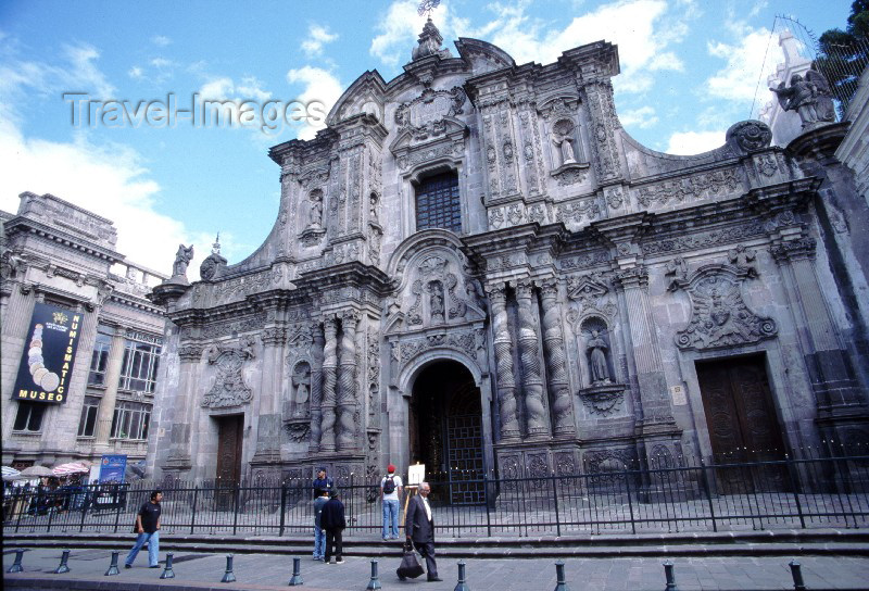 ecuador8: Ecuador - Quito: La Compañia de Jesus - religion - Christianity (photo by Rod Eime) - (c) Travel-Images.com - Stock Photography agency - Image Bank