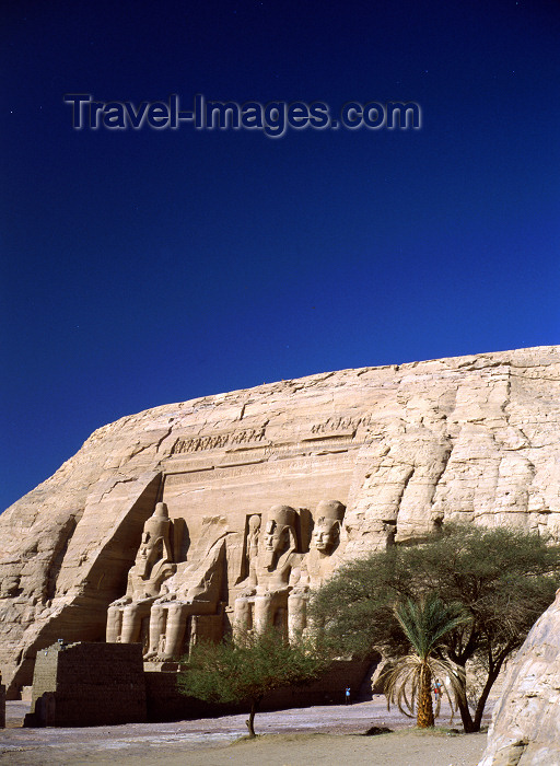 egypt28: Abu Simbel, Aswan Governorate, Egypt: temple built by Pharaoh Ramesses II - western bank of Lake Nasser - UNESCO World Heritage Site - photo by J.Fekete - (c) Travel-Images.com - Stock Photography agency - Image Bank