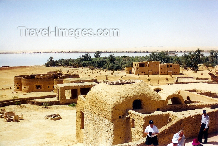 egypt66: Siwa Oasis / Siva, Matruh Governorate, Egypt: view from the fort - photo by S.Manzoni - (c) Travel-Images.com - Stock Photography agency - Image Bank