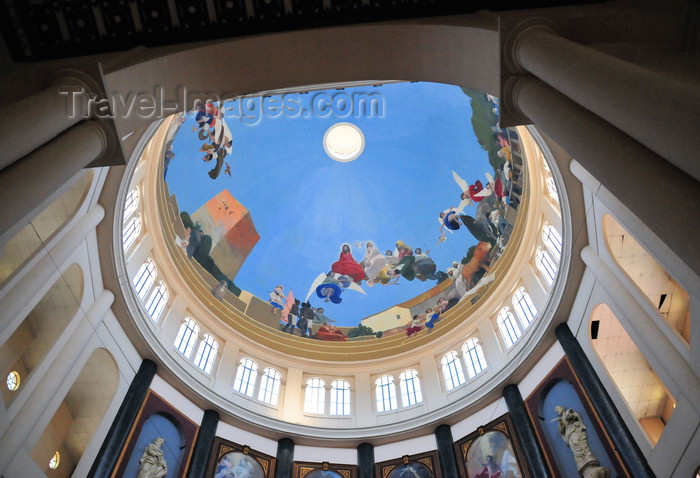 el-salvador23: San Salvador, El Salvador, Central America: Metropolitan Cathedral - interior of the dome - photo by M.Torres - (c) Travel-Images.com - Stock Photography agency - Image Bank