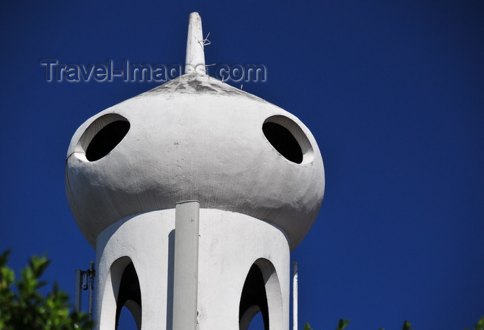 el-salvador4: San Salvador, El Salvador, Central America: church of Our Lady of Perpetual Succour - onion belfry - Iglesia del Perpetuo Socorro - 17a Av Sur - photo by M.Torres - (c) Travel-Images.com - Stock Photography agency - Image Bank