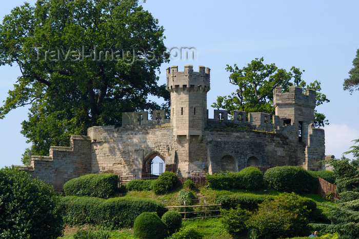 england104: Warwick, Warwickshire, West Midlands, England: castle -  protected as a Scheduled Ancient Monument - photo by F.Hoskin - (c) Travel-Images.com - Stock Photography agency - Image Bank