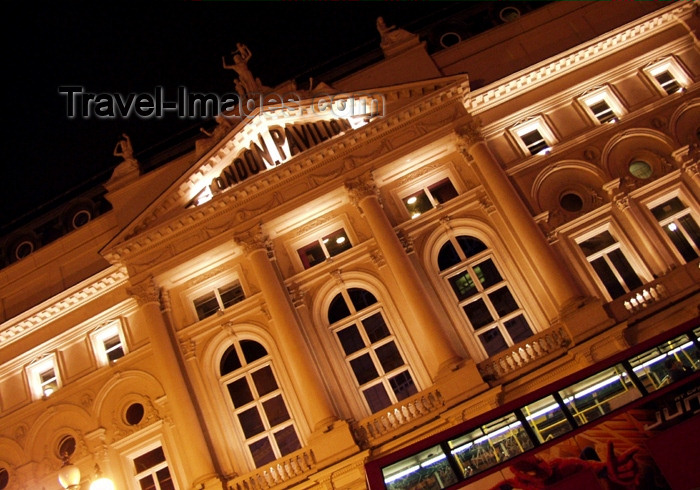 england151: London, England: London Pavilion - architect James Ebenezer Saunders - Trocadero Centre - Piccadilly circus - corner of Shaftesbury Avenue and Coventry Street - West end - Westminster - photo by K.White - (c) Travel-Images.com - Stock Photography agency - Image Bank