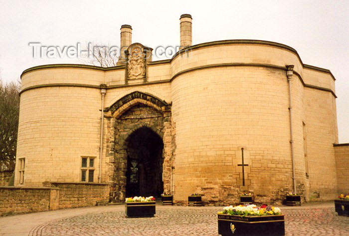 england18: Nottingham - Nottinghamshire, England (UK): castle gate - photo by M.Torres - (c) Travel-Images.com - Stock Photography agency - Image Bank